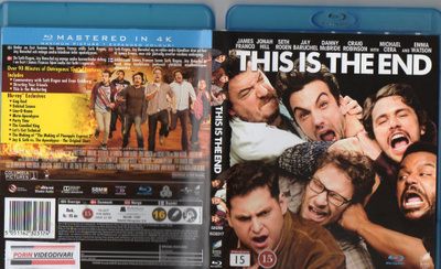 this is the end (13 565) k -FI- BLU-RAY nordic, james franc