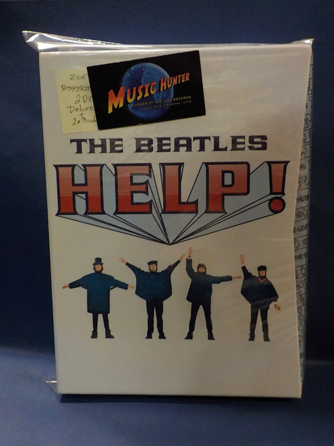 THE BEATLES - HELP! - 2DVD DELUXE + 2 X BOOKS BOX SET