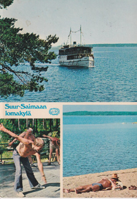 Suursaimaan Lomakylä. monikuvakortti ,   e222