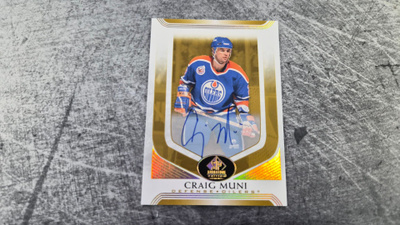 Craig Muni 2020-21 SP Legends Auto