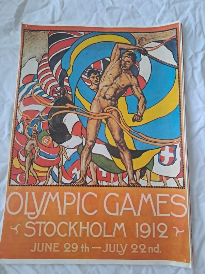 Olympia Juliste Stockholm
