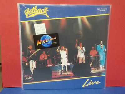 FATBACK - LIVE M-/M- GER -87 PRESS LP