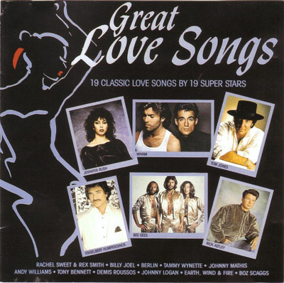 Great Love Songs (CD) VG+!! Rick Astley Wham Bee Gees Berlin