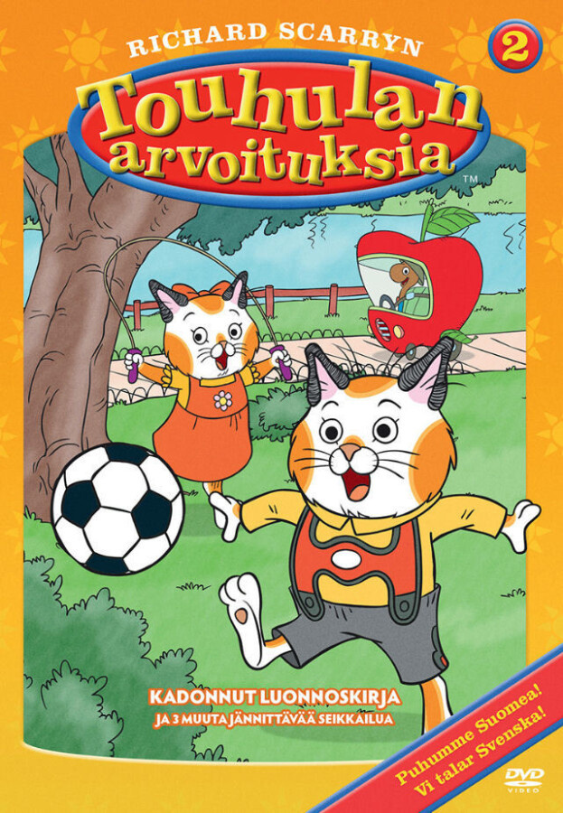 Touhulan arvoituksia 2 dvd