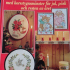 Ruotsalainen ristipistomallikirja Broderiboken - pikkukuva 1