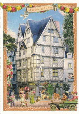 Angers, Maison d'Adam (Tausendschön-kortti)