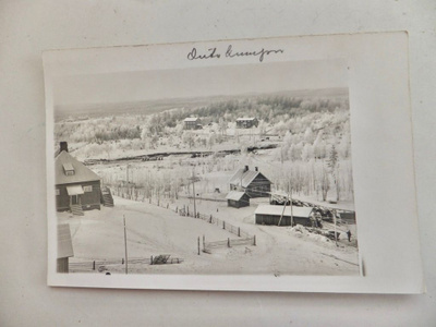 VANHA Valokuva Outokumpu 1920-l