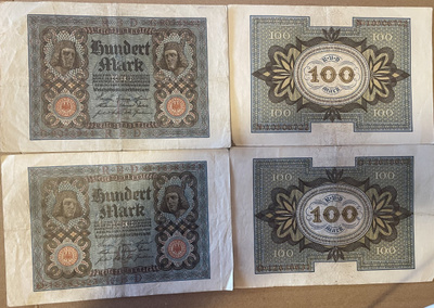 Germany 100 Mark 5.6.1920 P69