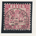 Saksa Reich Baden 1868 Mi 24  III kuvakevirhe - pikkukuva 2