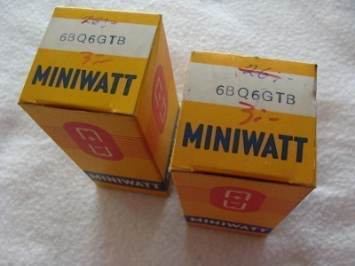 MINIWATT 6BQ6GTB 2 PUTKEA