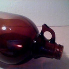 Vanha lasipullo kork. 27 cm - pikkukuva 4