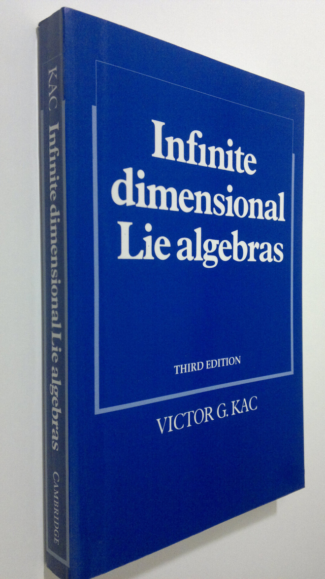 Victor G. Kac : Infinite-Dimensional Lie Algebras