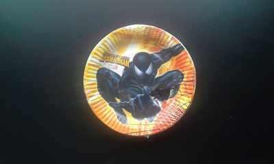 Marvel Spider-man pahvilautaset 8 kpl pakkaus 18 cm
