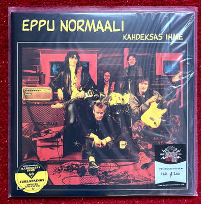 Eppu Normaali : Kahdeksas ihme 2LP 40v Juhlapainos #200