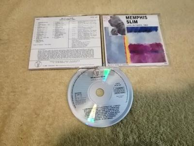 MEMPHIS SLIM - Live In Paris 1963 CD