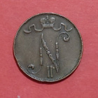 5 penniä 1910, kovia kokenut. HARVINAINEN. (KD8) - pikkukuva 2
