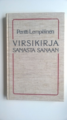 Pentti Lempiäinen Virsikirja sanasta sanaan