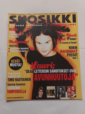 musiikkilehti SUOSIKKI N:o 4 / 2004