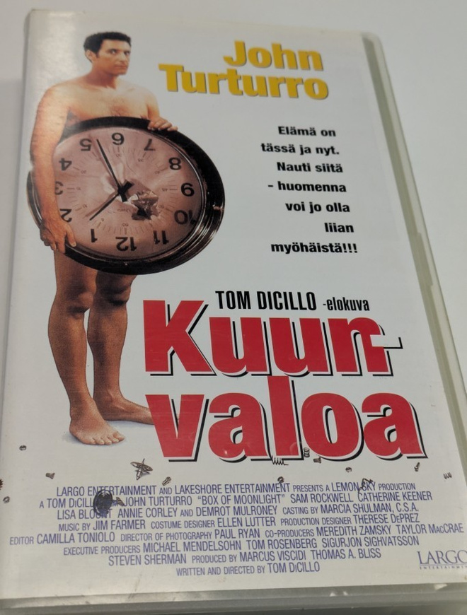 Kuunvaloa (VHS) "Box Of Moonlight" John Turturro