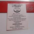 SEMIC Olympia-MM-72 #226 Bill Flett LA NHL - pikkukuva 2