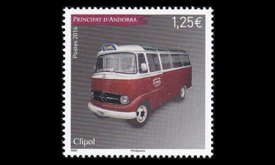 Andorra Fr 808 ** Autot (2016)