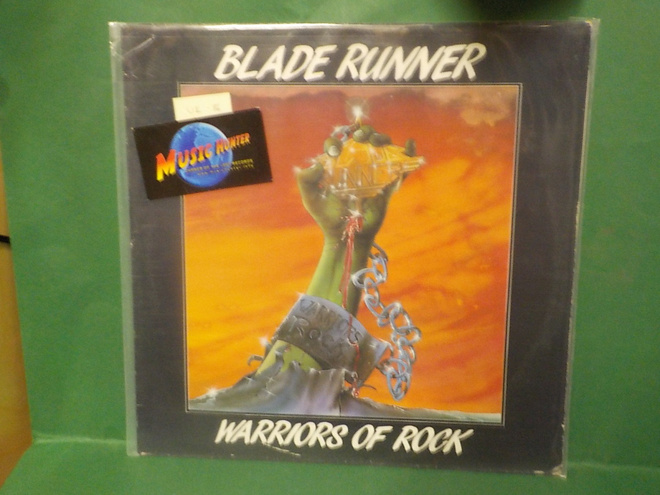BLADE RUNNER - WARRIORS OF ROCK  M-/EX+ 1. PAINOS LP
