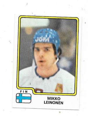 1979 Panini MM-Tarra #178 Mikko Leinonen , Suomi & Tappara