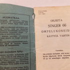 VANHAT Käyttöohjeet SInger 66 Ompelukone 1927 - pikkukuva 2