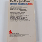 Harold Faber : The New York Times election handbook 1968 - pikkukuva 2