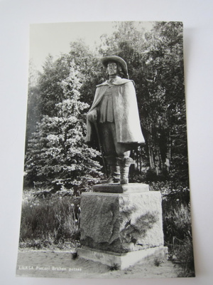 VANHA Postikortti Lieksa 1950-l  Alkup.Mallikappale
