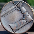 Suojeluskunnan kunniamerkki. Numeroitu. Halkaisija 30 mm. Pr - pikkukuva 1