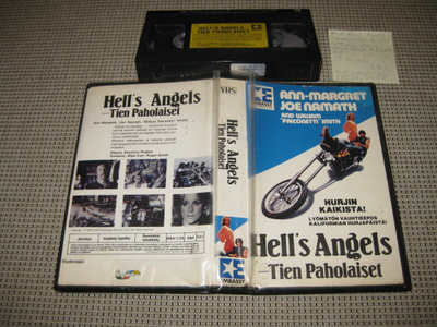 Hell's Angels -Tien Paholaiset-VHS (FIx, Nordic Video, 1970)
