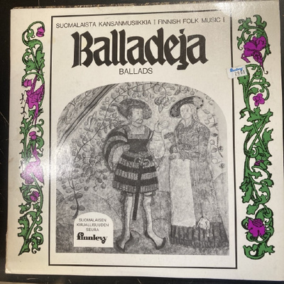 V/A - Balladeja / Ballads (FIN/1974) LP