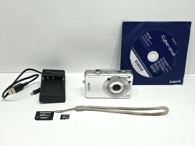 Sony Cybershot DSC-W50 6.0mp digikamera