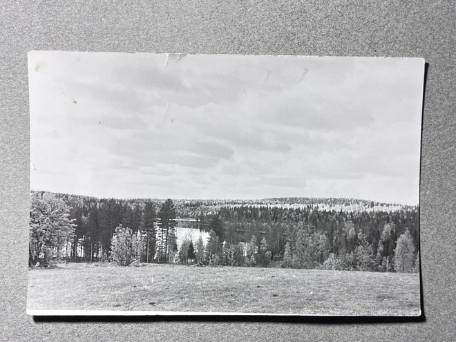 Pajukoski, maisema 1958
