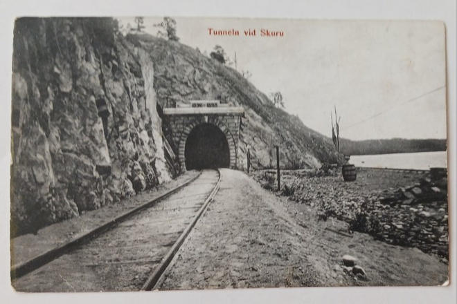 Skurun tunneli, vanha mv pk, p. 1939