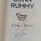 Tom Holt : Djinn Rummy (signeerattu) - pikkukuva 3