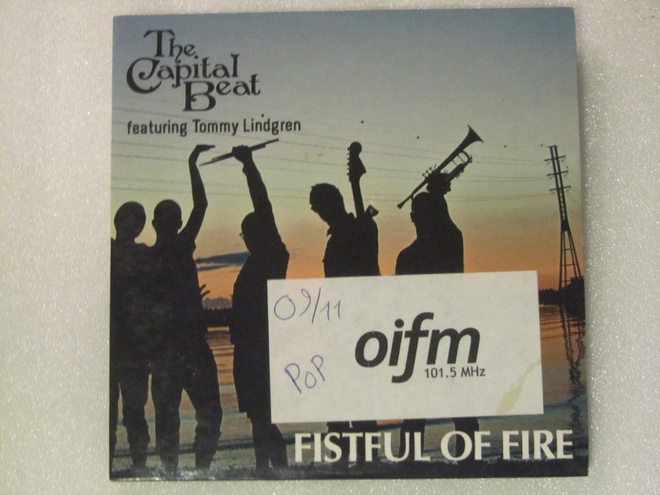 The Capital Beat • Fistful Of Fire CDr-Single