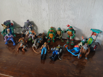Figuuri paketti,   turtles , prätkähiiri yms