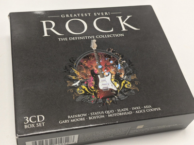 Greatest Ever Rock (3CD) MINT!! Rainbow Boston Asia Europe