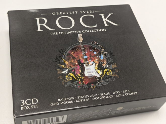 Greatest Ever Rock (3CD) MINT!! Rainbow Boston Asia Europe