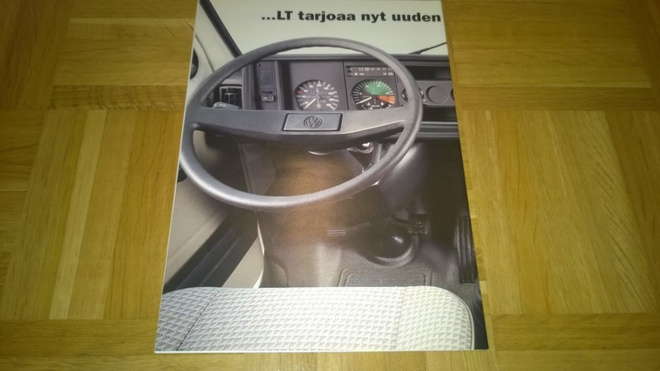 Esite Volkswagen LT, noin 1993. VW
