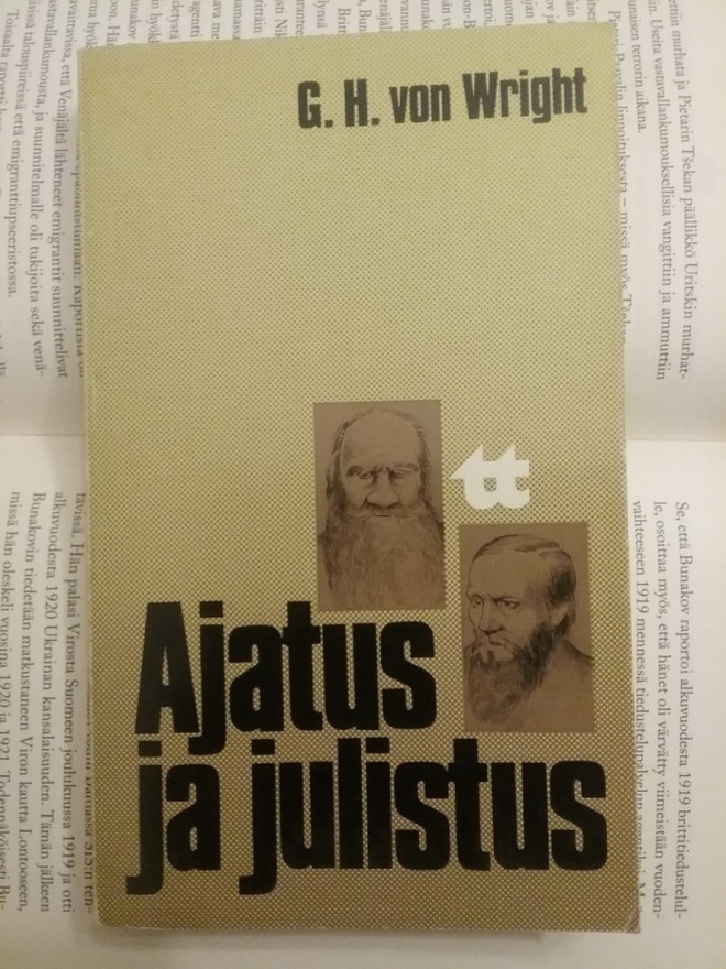 G. H. von Wright - Ajatus ja julistus (pokkari)