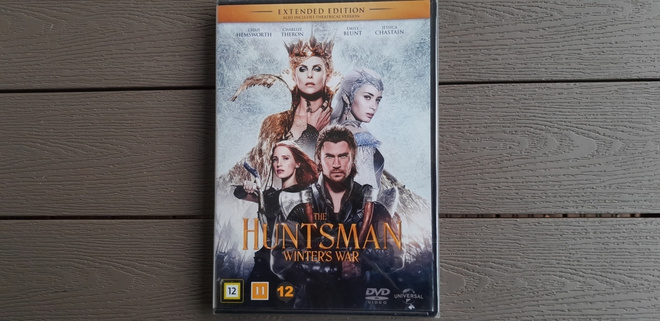 DVD: The Huntsman: Winter's War (Chris Hemsworth 2015) UUSI