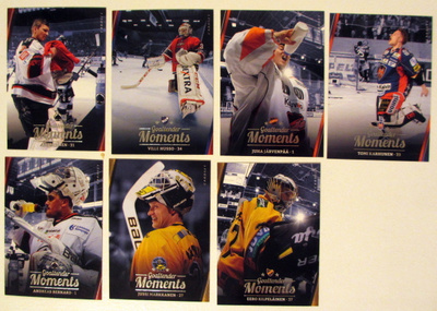 Cardset 2016-17 Goaltender Moments kortteja