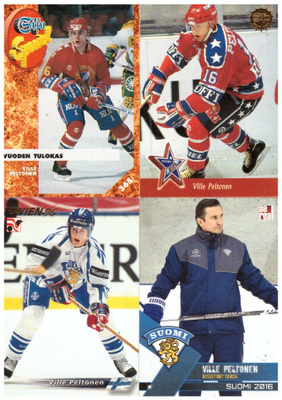4 x VILLE PELTONEN HIFK Team Finland