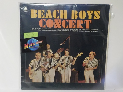 BEACH BOYS CONCERT EX+/EX US 1976 PAINOS LP