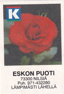 Nilsiä, Eskon Puoti, Kesko  , 6/12