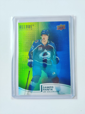 Sampo Ranta 21-22 Allure Rainbow Green-Blue Rookie /299