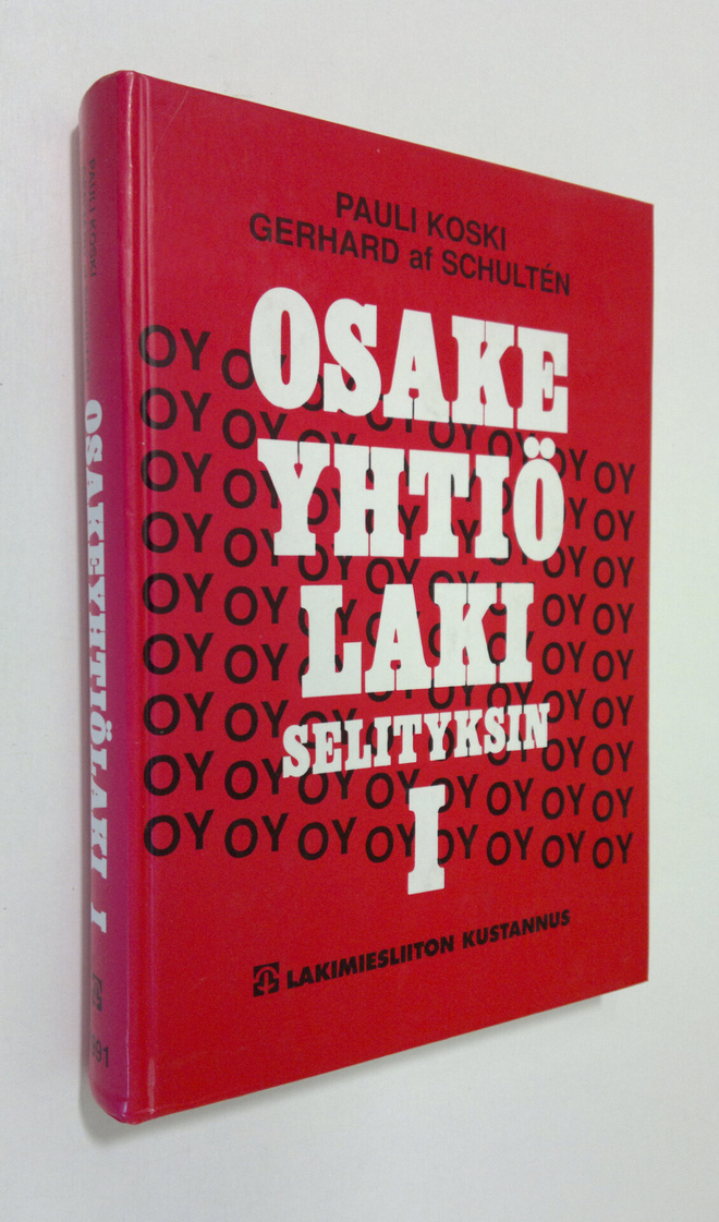 Pauli Koski : Osakeyhtiölaki selityksin 1, Luvut 1-9